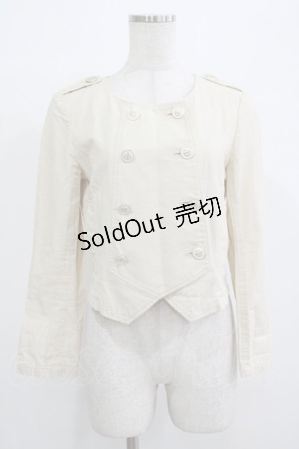 画像1: 【SALE】MILK / マリンジャケット  ベージュ H-25-12-07-030-ML-JA-KB-ZT284 (1)