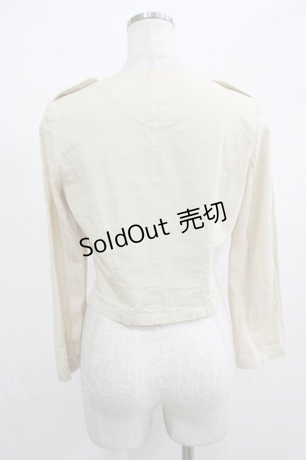 画像3: 【SALE】MILK / マリンジャケット  ベージュ H-25-12-07-030-ML-JA-KB-ZT284 (3)