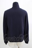 画像3: Jane Marple Dans Le Salon / Velvet ribbon zip up  navy H-25-12-07-031-JM-TO-KB-ZH (3)