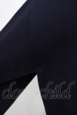 画像4: Jane Marple Dans Le Salon / Velvet ribbon zip up  navy H-25-12-07-031-JM-TO-KB-ZH (4)