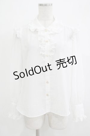 画像: MILK / Romanticブラウス  オフ H-25-12-07-033-ML-BL-KB-ZH