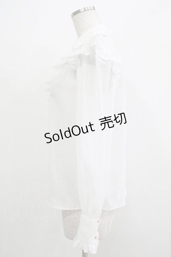 画像2: MILK / Romanticブラウス  オフ H-25-12-07-033-ML-BL-KB-ZH (2)