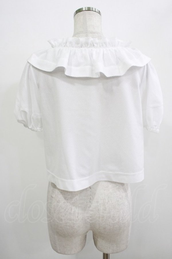 画像3: 【SALE】MILK / プチロックブラウス  オフ H-25-12-07-034-ML-BL-KB-ZT279 (3)