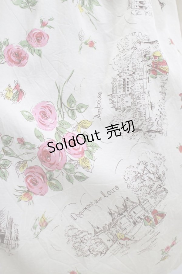 画像4: Jane Marple Dans Le Salon / Val de Loire tablier dress  light beige H-25-12-07-003-JM-OP-KB-ZH (4)