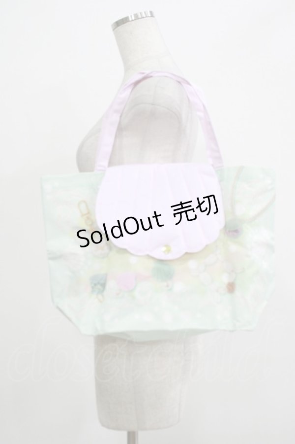 画像2: Q-pot. / シェルマカロントートバッグ   H-25-12-07-038-QP-BG-KB-ZH (2)