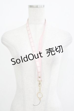 画像: Q-pot. / チョコレートネックストラップ  ストロベリー H-25-12-07-048-QP-ZA-KB-ZH