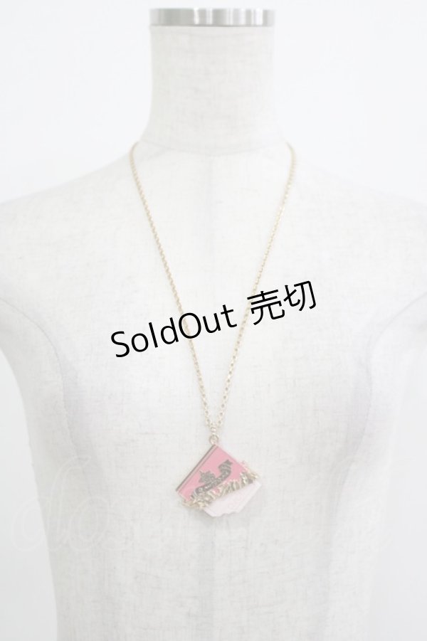 画像2: Q-pot. / Carre de Chocolat Necklace  ストロベリー H-25-12-07-052-QP-AC-KB-ZH (2)