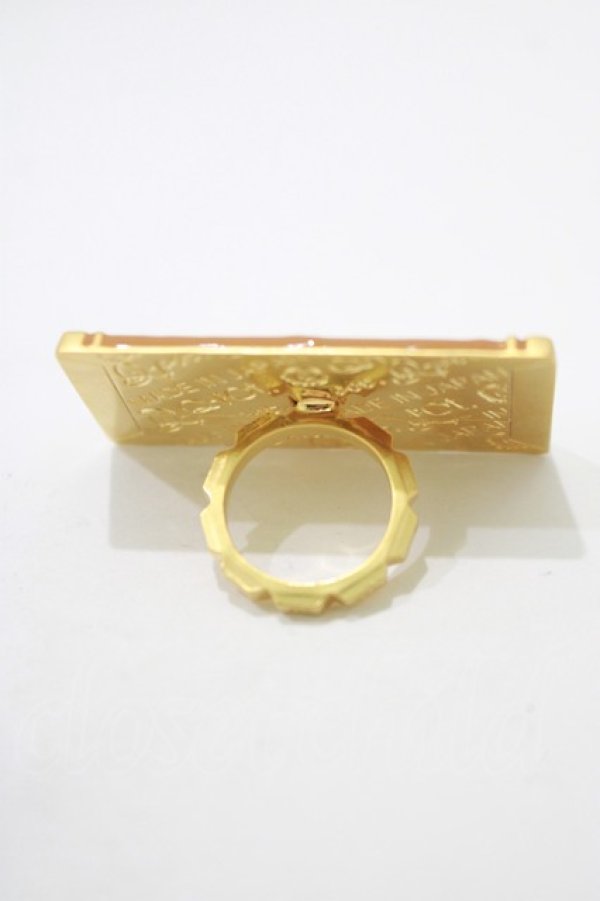 画像2: Q-pot. / ビターチョコレートバーリング 9号  H-25-12-07-055-QP-AC-KB-ZH (2)