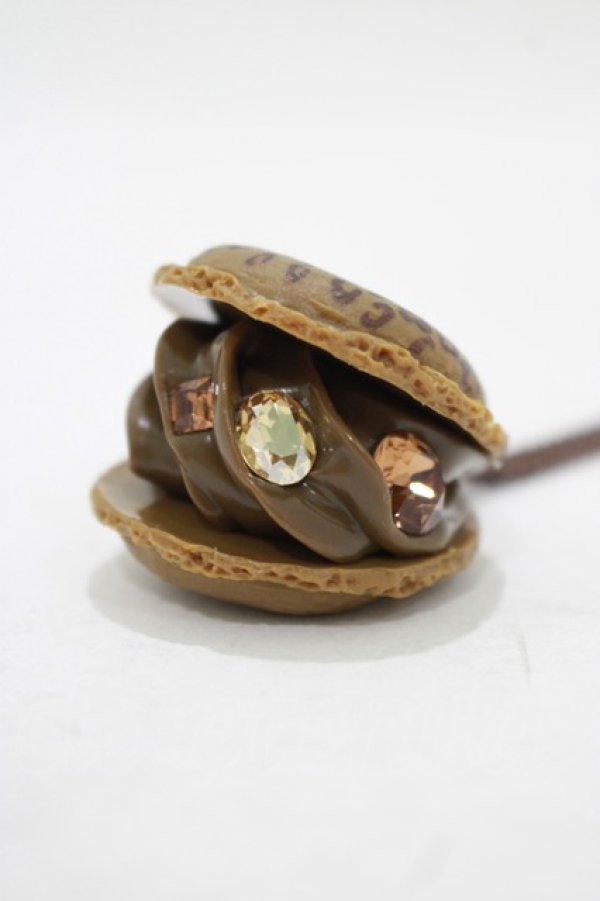 画像1: Q-pot. / ルクアレオパードマカロンネックレス   H-25-12-07-060-QP-AC-KB-ZH (1)