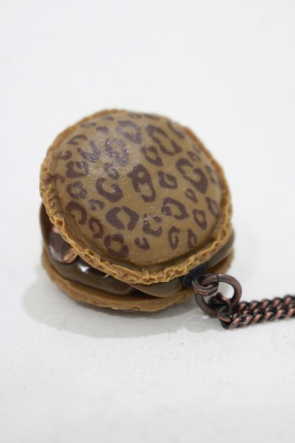画像2: Q-pot. / ルクアレオパードマカロンネックレス   H-25-12-07-060-QP-AC-KB-ZH (2)