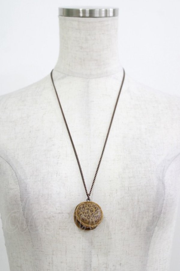 画像3: Q-pot. / ルクアレオパードマカロンネックレス   H-25-12-07-060-QP-AC-KB-ZH (3)