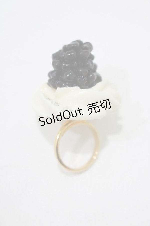 画像1: Q-pot. / フレッシュブラックベリーリング   H-25-12-07-061-QP-AC-KB-ZH (1)