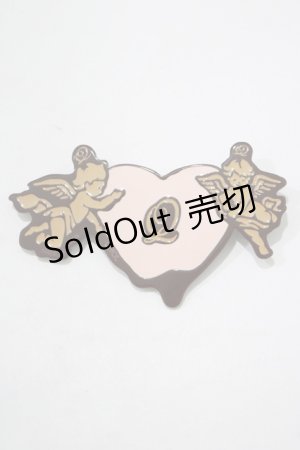画像: Q-pot. / Q-pot.×Q-pid.メルティーハートブローチ   H-25-12-07-064-QP-AC-KB-ZH
