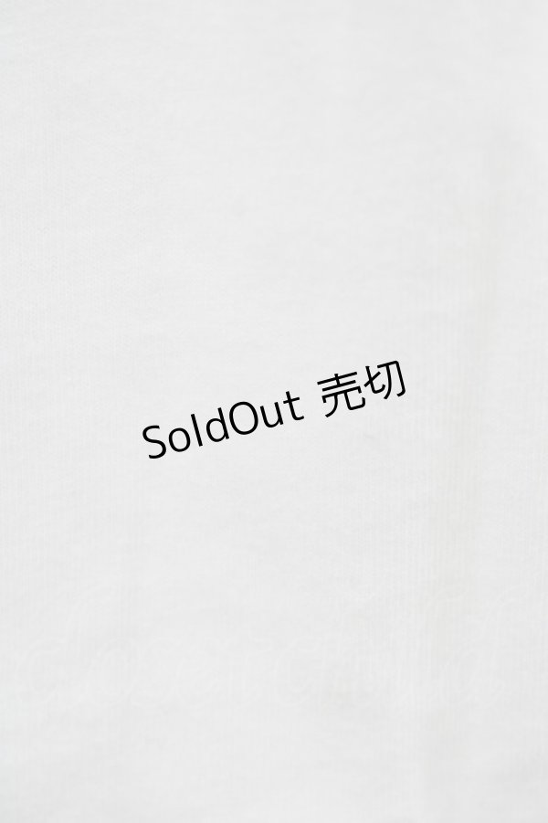 画像3: Franche Lippee / ねこプリントTシャツ M ホワイト H-25-12-07-1041-LO-TS-NS-ZH (3)