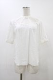 画像1: an another angelus / ドットチュールブラウス Free ホワイト H-25-12-07-1044-CA-BL-NS-ZH (1)