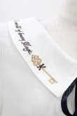 画像3: Amavel / 鍵刺繍ブラウス Free ホワイト/ネイビー H-25-12-07-1045-CA-BL-NS-ZH (3)