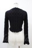 画像2: ALICE and the PIRATES / ダイヤ透かし編みボレロ Free ブラック H-25-12-07-1056-PA-TO-NS-ZH (2)