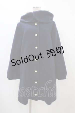 画像: Franche Lippee / フードコート M ネイビー H-25-12-07-1060-LO-CO-NS-ZH