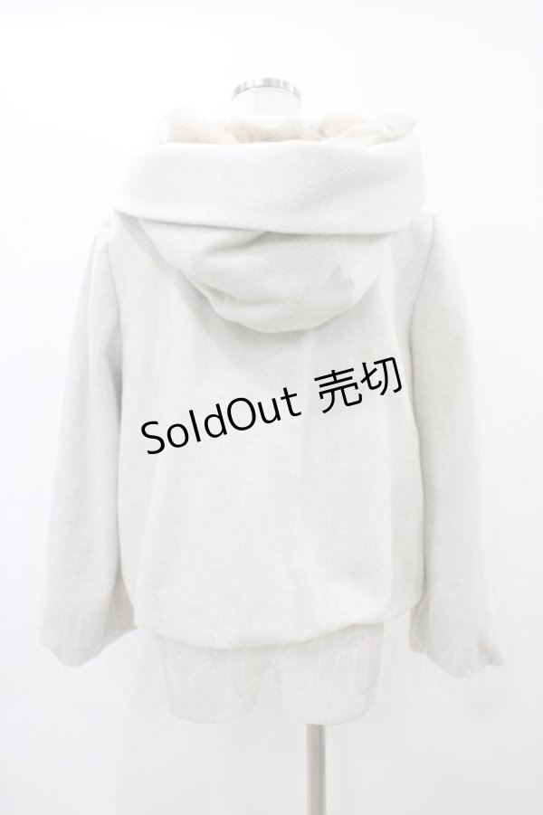 画像2: Franche Lippee / フードコート M グレー H-25-12-07-1061-LO-CO-NS-ZH (2)