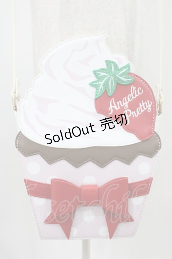 画像3: Angelic Pretty / Strawberry Cupcakeショルダーバッグ  ピンク H-25-12-07-1008-AP-BG-NS-ZH (3)