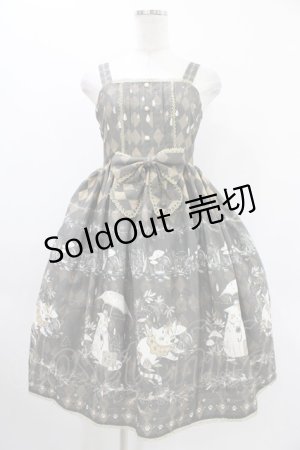 画像: World illusion（海外ロリータブランド） / ジャンパースカート M ブラウン H-25-12-07-1009-0-OP-NS-ZH