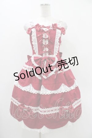 画像: BABY,THE STARS SHINE BRIGHT / Petal fortune tellingジャンパースカート Free エンジ H-25-12-07-1011-BA-OP-NS-ZH