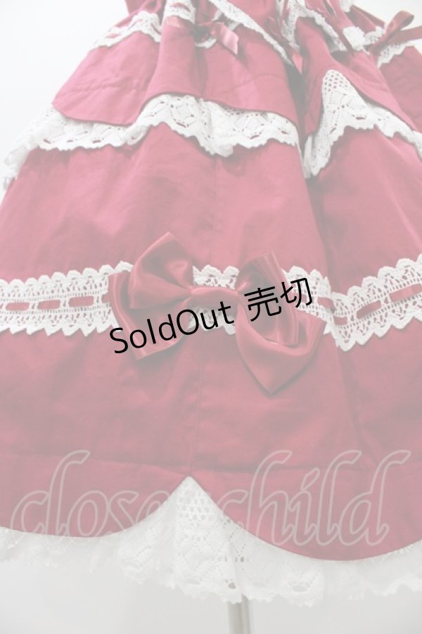 画像5: BABY,THE STARS SHINE BRIGHT / Petal fortune tellingジャンパースカート Free エンジ H-25-12-07-1011-BA-OP-NS-ZH (5)