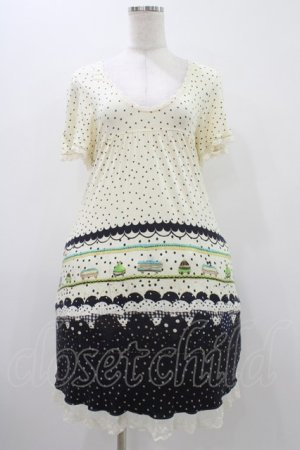 画像: Franche Lippee / オリプリワンピース M 生成り H-25-12-07-1014-LO-OP-NS-ZH