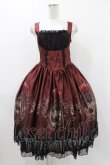 画像1: Ever Tales（海外ロリータブランド） / ジャンパースカート M ボルドー H-25-12-07-1021-0-OP-NS-ZH (1)