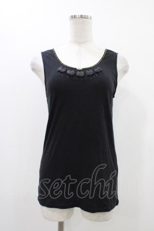 画像: Franche Lippee / タンクトップ M ブラック H-25-12-07-1032-LO-TO-NS-ZH