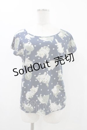 画像: Franche Lippee / オリプリトップス M ネイビー H-25-12-07-1033-LO-TO-NS-ZH