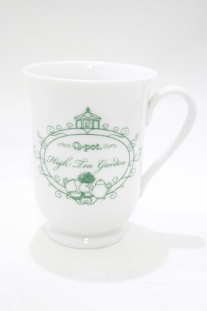 画像: Q-pot. / High Tea Gardenカップ  ホワイト H-25-12-07-075-QP-ZA-KB-ZH