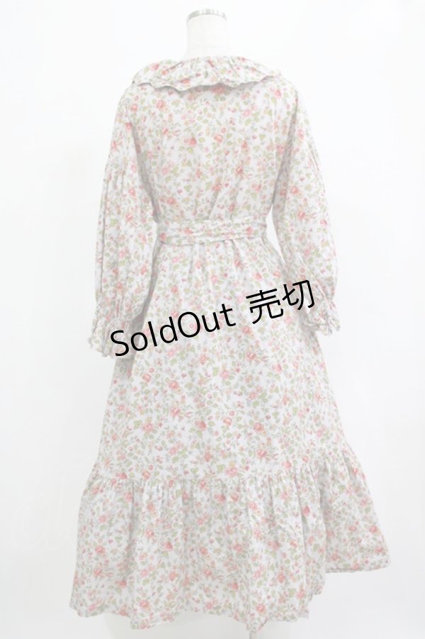 画像3: 【SALE】Jane Marple / Rambling roseフレアドレス  シルバーグレー H-25-12-07-006-JM-OP-KB-ZT451 (3)