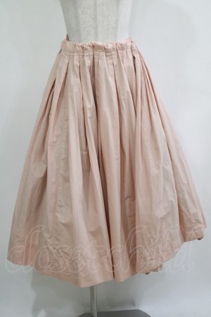 画像: Jane Marple Dans Le Salon / Cotton linen cloth quatre tuck skirt  Pink H-25-12-07-011-JM-SK-KB-ZH