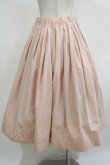 画像3: Jane Marple Dans Le Salon / Cotton linen cloth quatre tuck skirt  Pink H-25-12-07-011-JM-SK-KB-ZH (3)