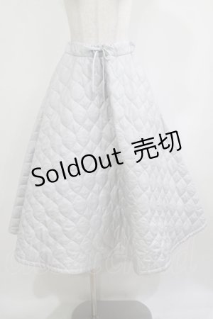 画像: Jane Marple Dans Le Salon / quilt skirt  グレー H-25-12-07-012-JM-SK-KB-ZH