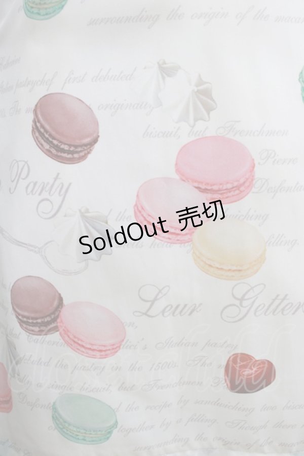 画像4: Leur Getter / Macaron Partyノースリーブワンピース M アイボリー H-25-12-07-015-LU-OP-KB-ZH (4)