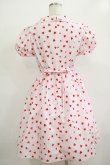 画像3: MILK / Dream ハート ワンピース  ピンク×チェリーレッドハート H-25-12-07-019-ML-OP-KB-ZH (3)