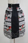 画像2: MILK / デコレーションLaceスカート  ブラックレース H-25-12-07-021-ML-SK-KB-ZH (2)