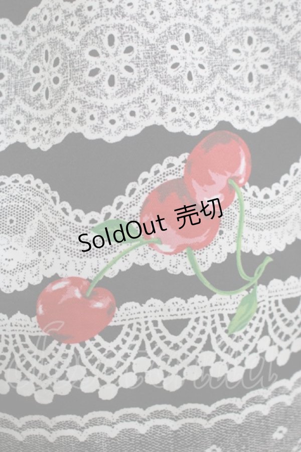 画像4: MILK / デコレーションLaceスカート  ブラックレース H-25-12-07-021-ML-SK-KB-ZH (4)