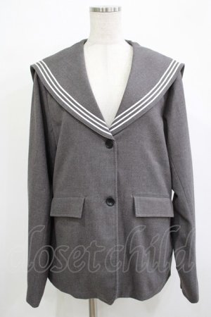 画像: Candy Stripper / SAILORジャケット M グレー H-25-12-07-027-PU-JA-KB-ZH