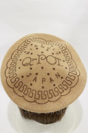 画像: Q-pot. / ビスケットベレー   H-25-12-08-007-QP-AC-KB-ZH