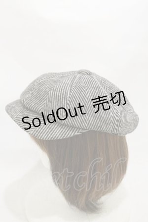 画像: NieR CLOTHING / キャスケット  黒 H-25-12-08-009-PU-AC-KB-ZH