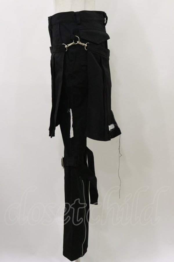 画像3: alice auaa / ボンテージパンツ 2（ユニセックス） ブラック H-25-12-08-073-AA-PA-KB-ZH (3)