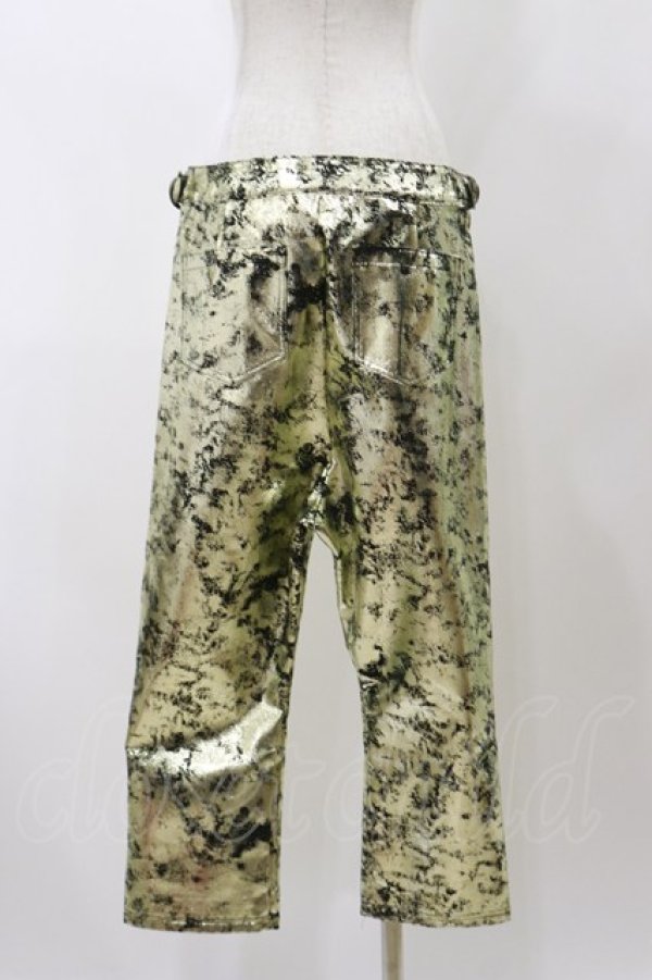 画像2: Na+H / Rustパンツ  ゴールド H-25-12-08-074-PU-PA-KB-ZH (2)