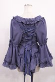 画像3: metamorphose / フリル姫袖ボレロ サイズ1 ブルーグレー H-25-12-08-1028-ME-TO-NS-ZH (3)