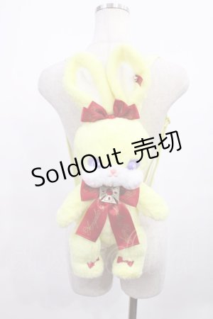 画像: Angelic Pretty / リリカルバニーぬいぐるみリュック-20years Anniversary-  イエロー H-25-12-08-1032-AP-BG-YZ-ZH