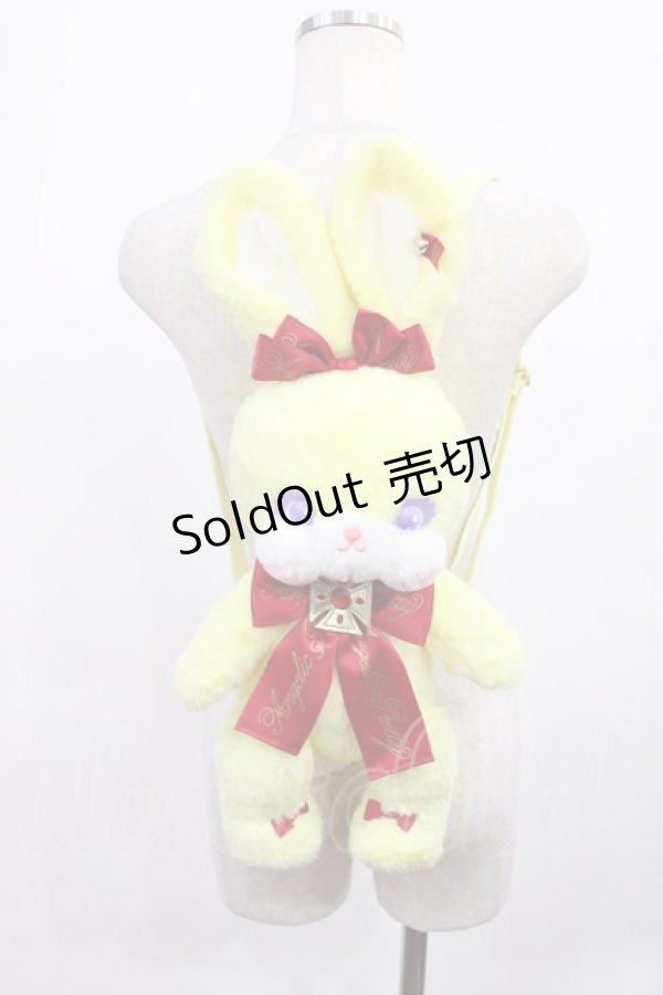 画像1: Angelic Pretty / リリカルバニーぬいぐるみリュック-20years Anniversary-  イエロー H-25-12-08-1032-AP-BG-YZ-ZH (1)