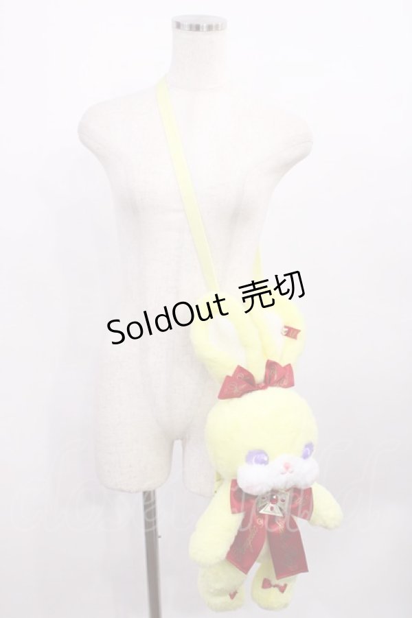 画像2: Angelic Pretty / リリカルバニーぬいぐるみリュック-20years Anniversary-  イエロー H-25-12-08-1032-AP-BG-YZ-ZH (2)