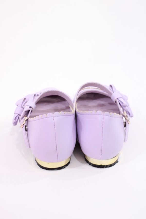 画像3: Angelic Pretty / お散歩リボンシューズ M ラベンダー H-25-12-08-1034-AP-SH-NS-ZH (3)